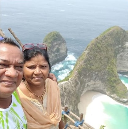 Mr. & Mrs. Laksman Rao in Bali, Indonesia, photo 3