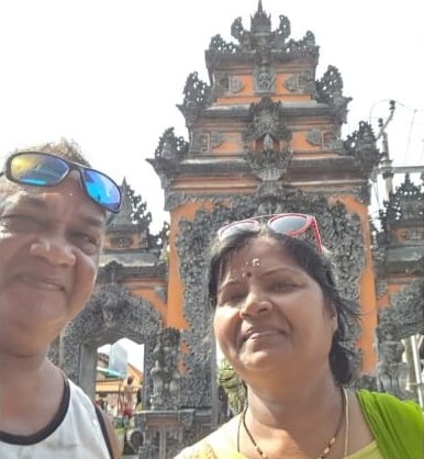 Mr. & Mrs. Laksman Rao in Bali, Indonesia, photo 2